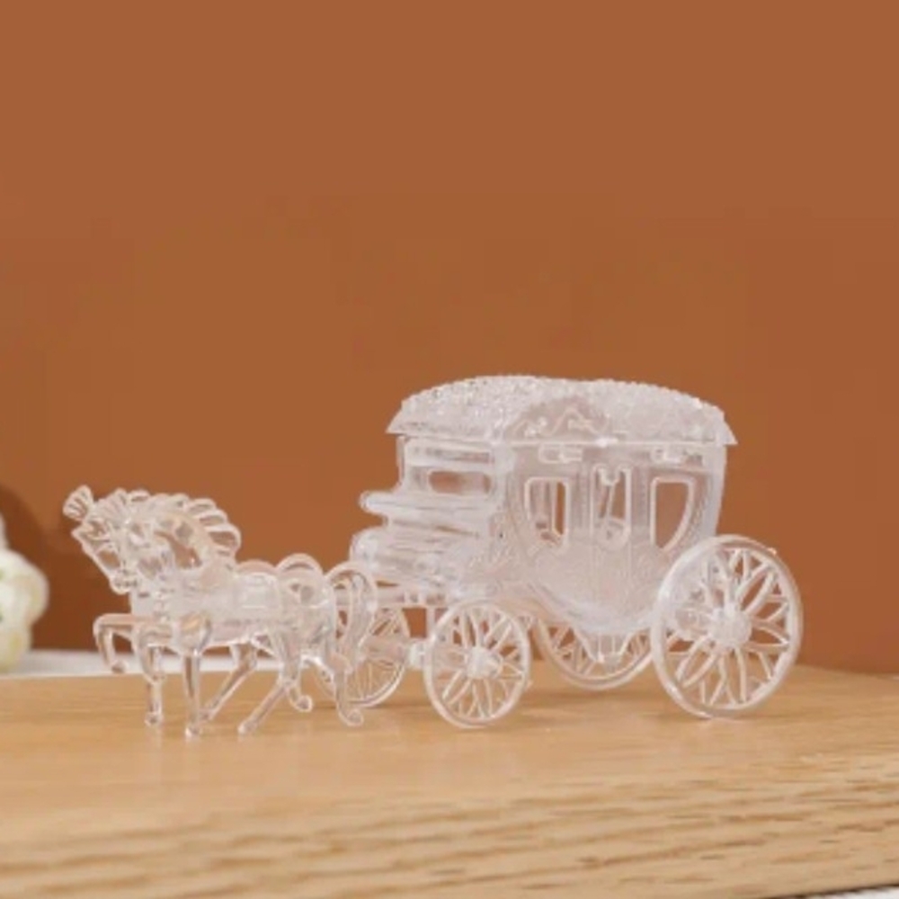 Princess Horse and Carriage Figurine